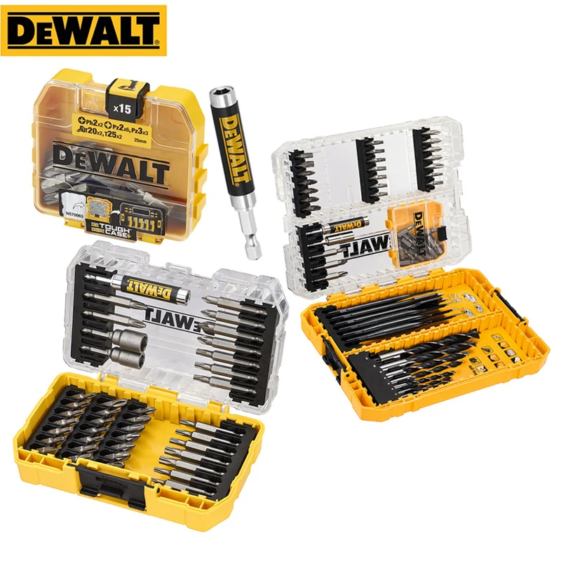 DEWALT 57 шт. профессиональные аксессуары набор сверл Деревообработка кирпичной кладки Металлообработка спиральное сверло Электроинструмент сверла
DEWALT 57 шт. профессиональные аксессуары набор сверл Деревообработка кирпичной кладки Металлообработка спиральное сверло Электроинструмент сверла