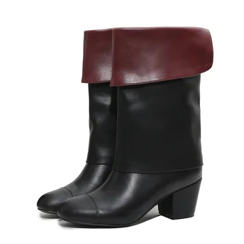 Brand Fashion Women Ankle Boots Genuine Leather High Heel Shoes Woman Autumn Winter Round Toe Black Brown Short Boots Size 34-43
Brand Fashion Women Ankle Boots Genuine Leather High Heel Shoes Woman Autumn Winter Round Toe Black Brown Short Boots Size 34-43