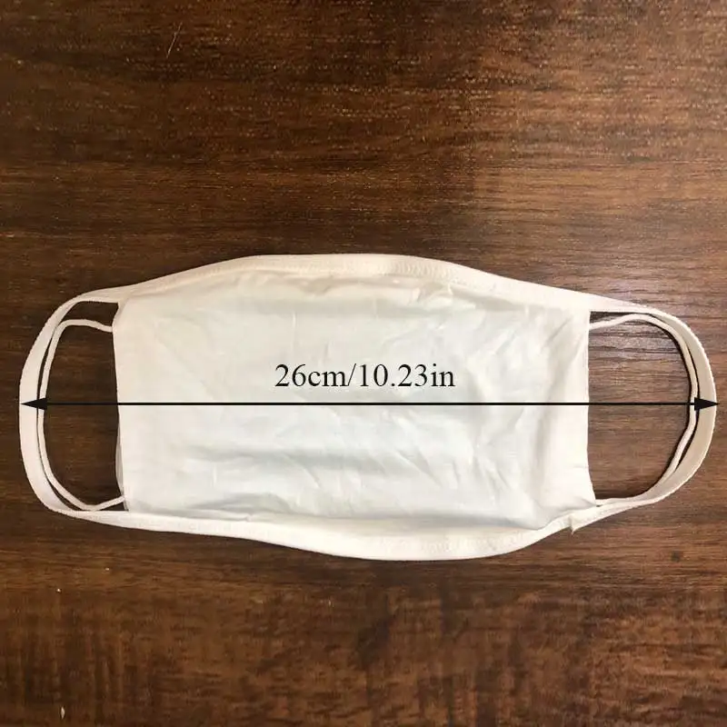 1PC mouth face mask Black White mouth mask Reusable Washable Reusable Windproof Mouth-muffle Summer soft Cotton mouth Masks
