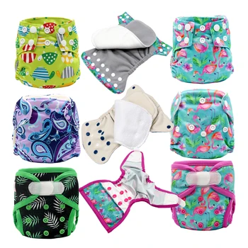 MABOJ Newborn Diaper AIO Baby Nappies Reusable Newborn Nappy Cover Insert Cloth Diapers Baby AI2 Porket Adjustable Waterproof
MABOJ Newborn Diaper AIO Baby Nappies Reusable Newborn Nappy Cover Insert Cloth Diapers Baby AI2 Porket Adjustable Waterproof