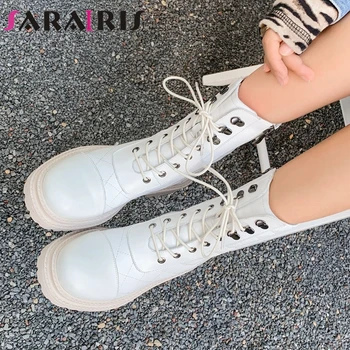 SaraIris New Stylish Chic Winter Shoes Boots Women Brand Genuine Leather Skidproof Sole high-quality Cow Skin Work Ankle Booties
SaraIris New Stylish Chic Winter Shoes Boots Women Brand Genuine Leather Skidproof Sole high-quality Cow Skin Work Ankle Booties