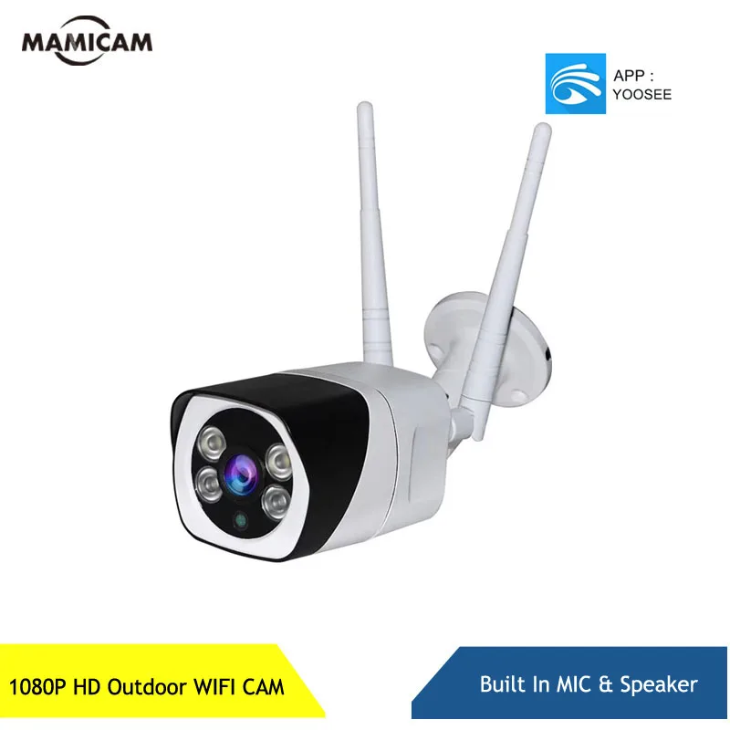 1080P 2MP IP WIFI Camera Outdoor IP66 Wireless Home Security Surveillance Cctv Cameras Indoor MIC Speacker Bullet Cam
1080P 2MP IP WIFI Camera Outdoor IP66 Wireless Home Security Surveillance Cctv Cameras Indoor MIC Speacker Bullet Cam