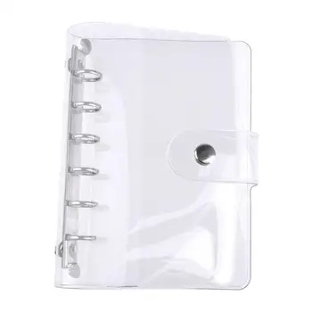 Transparent PVC Notepad Cover Loose Leaf Cover Ring Binder Cover Partical Notebook Hand Account Book Office Supplies Universal
Transparent PVC Notepad Cover Loose Leaf Cover Ring Binder Cover Partical Notebook Hand Account Book Office Supplies Universal
