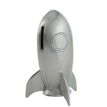 Zinc Alloy Portable Storage Money Box Birthday Gift Coins Saving Durable Piggy Bank Mini Rocket Home Decor Kids Desktop Deposit
Zinc Alloy Portable Storage Money Box Birthday Gift Coins Saving Durable Piggy Bank Mini Rocket Home Decor Kids Desktop Deposit