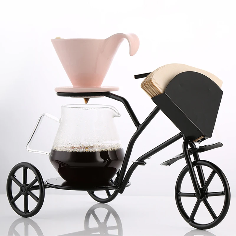 DROHOEY Coffee Filters Coffee Drip Filter Cup Multifunction Bicycle shape Permanent Pour Over Coffee Maker with Separate Stand
DROHOEY Coffee Filters Coffee Drip Filter Cup Multifunction Bicycle shape Permanent Pour Over Coffee Maker with Separate Stand
