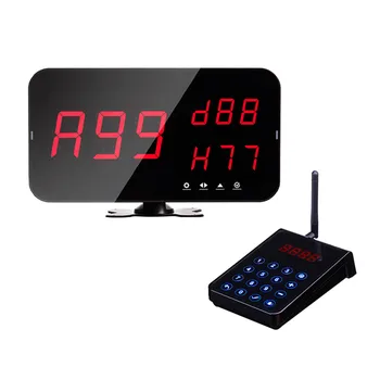 BYHUBYENG 1 display + 1 keypad Queue Machine Management System Calling system Wireless Calling System for Hospital Restaurant
BYHUBYENG 1 display + 1 keypad Queue Machine Management System Calling system Wireless Calling System for Hospital Restaurant