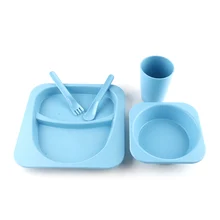 Children's Simple Style Solid Color Tableware Set Complementary Food Tableware Including Water Cups And Forks
Children's Simple Style Solid Color Tableware Set Complementary Food Tableware Including Water Cups And Forks