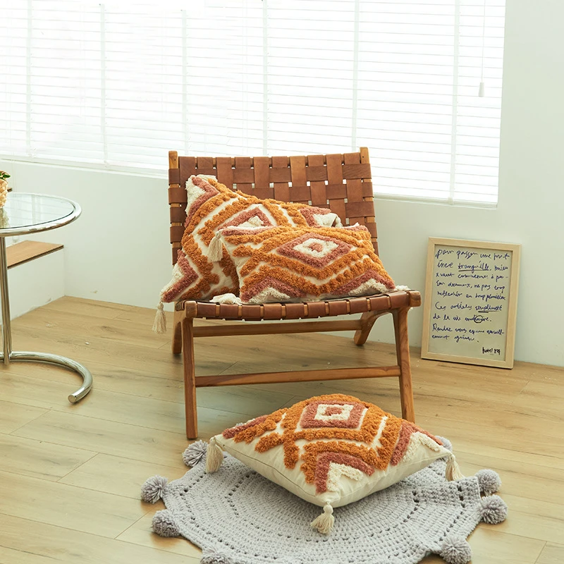 2022 New Brown Tufting Tasselled Pillows Case 30X50/45X45/50X50CM Thick Pure Cotton Cushion Covers Sofa Throw Pillows Home Decor
2022 New Brown Tufting Tasselled Pillows Case 30X50/45X45/50X50CM Thick Pure Cotton Cushion Covers Sofa Throw Pillows Home Decor