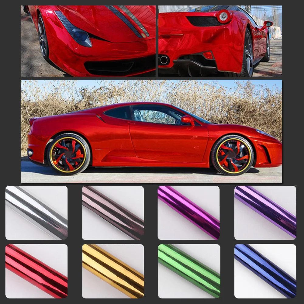 Vinyl Chrome Mirror Vinyl Film Wrapping Synthetic Polymer PVC Film Sticker Decal Motorcycle Bike Auto Wrapping Car-Styling
Vinyl Chrome Mirror Vinyl Film Wrapping Synthetic Polymer PVC Film Sticker Decal Motorcycle Bike Auto Wrapping Car-Styling