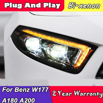 For Mercedes-benz LED W177 A180 A200 Headlight 2019 2020 Year With DRL Front Lamp Assembly Dynamic Turning Light