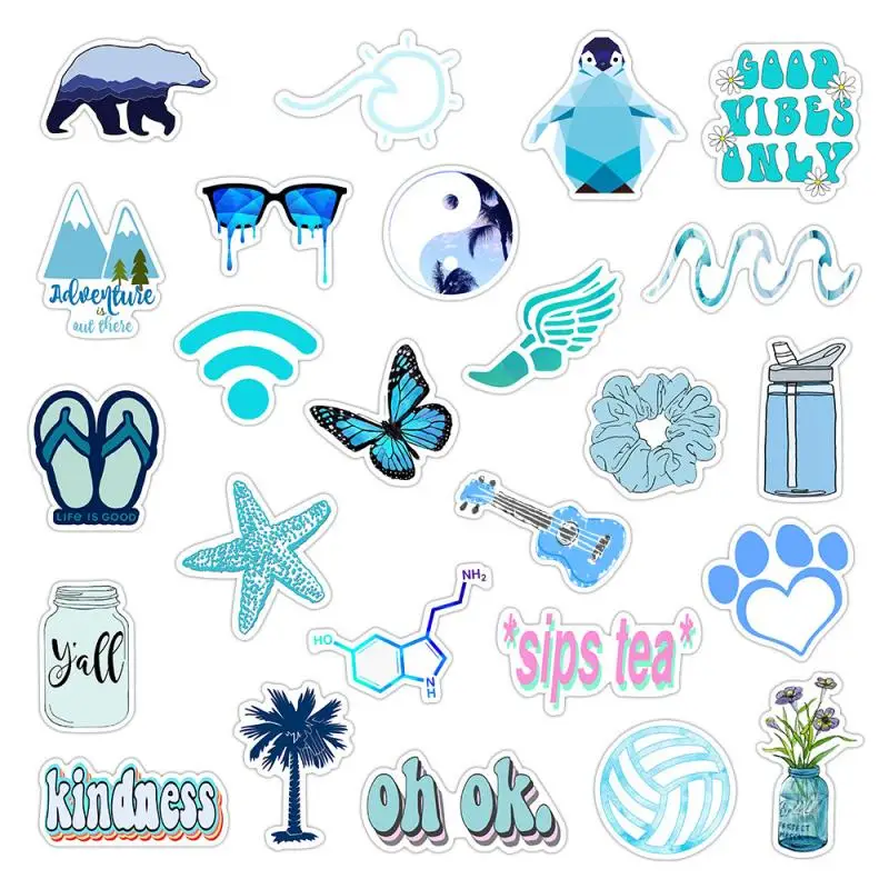 50Pcs Blue Cartoon Anime Stickers Waterproof Skateboard Travel Decals Motorcycles Phone Laptop Luggage Cute Stickers Kids Toys
50Pcs Blue Cartoon Anime Stickers Waterproof Skateboard Travel Decals Motorcycles Phone Laptop Luggage Cute Stickers Kids Toys