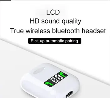 i99 TWS Wireless Earphones Bluetooth With Led Display Headset Music Earbud Support Wireless Charging With Mic white
i99 TWS Wireless Earphones Bluetooth With Led Display Headset Music Earbud Support Wireless Charging With Mic white