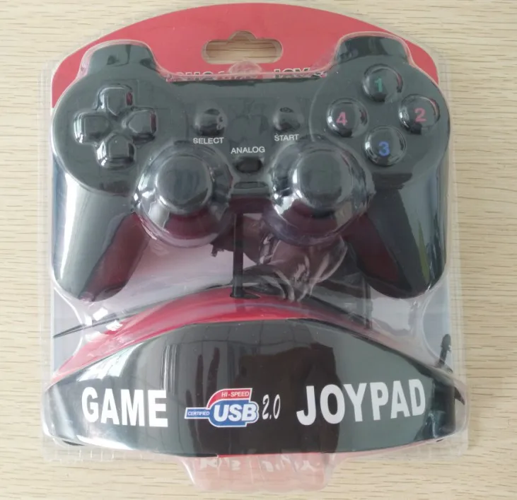 Controlador con cable USB, Joystic de juego, Joystick de vibración para playstation para WinXP/Win7/Win8/Win10 para PC, ordenador y portátil Controlador con cable USB, Joystic de juego, Joystick de vibración para playstation para WinXP/Win7/Win8/Win10 para PC, ordenador y portátil