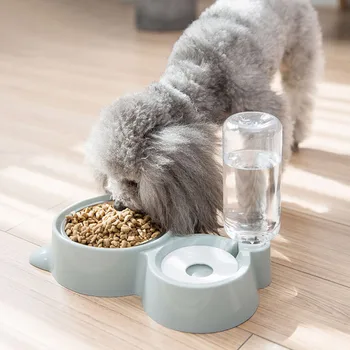 Automatic Stainless Steel Water Drinking Fountain And Stainless Steel Food Feeder For Dogs Cats Pet Feeding Double Bowls
Automatic Stainless Steel Water Drinking Fountain And Stainless Steel Food Feeder For Dogs Cats Pet Feeding Double Bowls