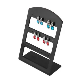24 Holes Black Plastic Earring Show Countertop Display Rack Stand Organizer Holder Jewelry Packaging & Displays
24 Holes Black Plastic Earring Show Countertop Display Rack Stand Organizer Holder Jewelry Packaging & Displays