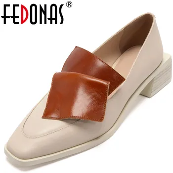 FEDONAS Elegant 2020 New Women Color Matching Party Basic Shoes Fashion Square Toe Pumps Spring Summer Thick Heels Shoes Woman
FEDONAS Elegant 2020 New Women Color Matching Party Basic Shoes Fashion Square Toe Pumps Spring Summer Thick Heels Shoes Woman