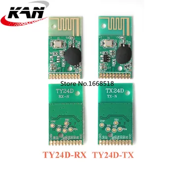 2.4G Transmitter and Receiver Module Kit Wireless Remote Control Module TY24D 6 Channel Transmission Reception Control Distance
2.4G Transmitter and Receiver Module Kit Wireless Remote Control Module TY24D 6 Channel Transmission Reception Control Distance