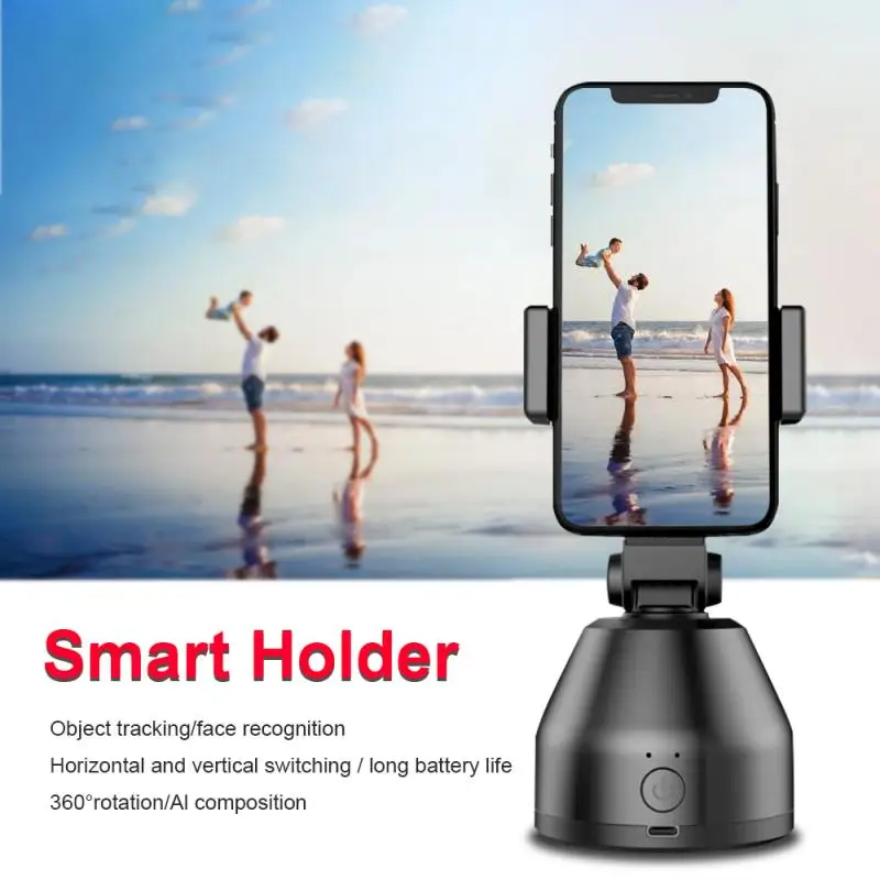 Smart AI Gimbal Robot Cameraman 360° Auto Rotation Face Tracking Object Mobile Phone Stand For Photography/Makeup/Vlog/YouTube
Smart AI Gimbal Robot Cameraman 360° Auto Rotation Face Tracking Object Mobile Phone Stand For Photography/Makeup/Vlog/YouTube