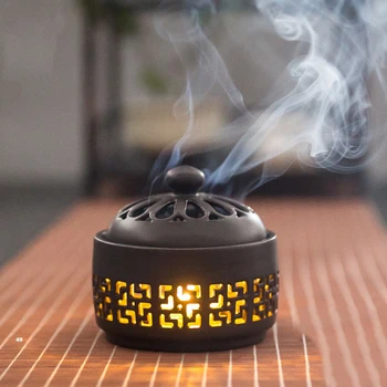 Charcoal Backflow Incense Burner Waterfall Backflow Incense Burner Holder Smoke Fountain Fontaine Encens Home Decoration AB50XX
Charcoal Backflow Incense Burner Waterfall Backflow Incense Burner Holder Smoke Fountain Fontaine Encens Home Decoration AB50XX