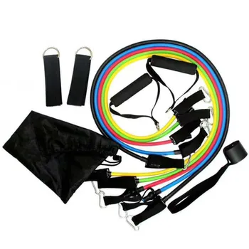 Resistance Bands Set Expander Yoga Exercise Fitness Rubber Tubes Band Stretch Training Home Gyms Workout Elastic Pull Rope
Resistance Bands Set Expander Yoga Exercise Fitness Rubber Tubes Band Stretch Training Home Gyms Workout Elastic Pull Rope