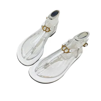 women sandls 2020 summer brand design women genuine leather sandals Women Summer Flats Metal accessories design women shoes
women sandls 2020 summer brand design women genuine leather sandals Women Summer Flats Metal accessories design women shoes