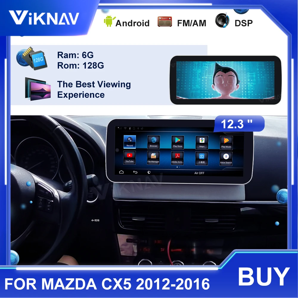 2 Din Android 10.0 Car Multimedia radio for Mazda CX5 2012 2013 2014 2015 2016 With 8 Core 6G 128G GPS Navigation Head Unit
2 Din Android 10.0 Car Multimedia radio for Mazda CX5 2012 2013 2014 2015 2016 With 8 Core 6G 128G GPS Navigation Head Unit