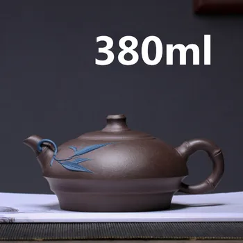 Teteras Teapot Yixing Zisha Clay Chinese Handmade Tea Pot Gongfu Set 380ml High Quality New Design Safe Packaging With Gift Box
Teteras Teapot Yixing Zisha Clay Chinese Handmade Tea Pot Gongfu Set 380ml High Quality New Design Safe Packaging With Gift Box