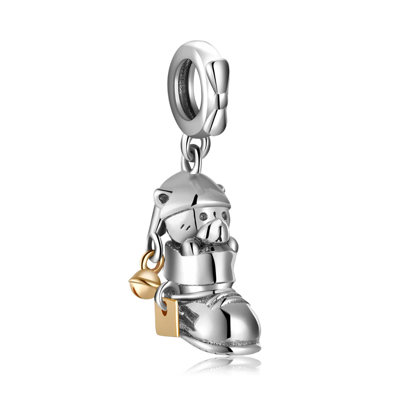 National Standard S925 Silver 14K Gold Small Pendant Bear Shoes Bead Muppet Bear
National Standard S925 Silver 14K Gold Small Pendant Bear Shoes Bead Muppet Bear