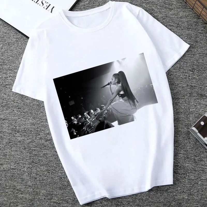 Ariana Grande Shirt Style Picture Puzzle Kawaii Funny Printing Polyester Short-sleeved T Shirt Large Size Women Clothes Tops
Ariana Grande Shirt Style Picture Puzzle Kawaii Funny Printing Polyester Short-sleeved T Shirt Large Size Women Clothes Tops