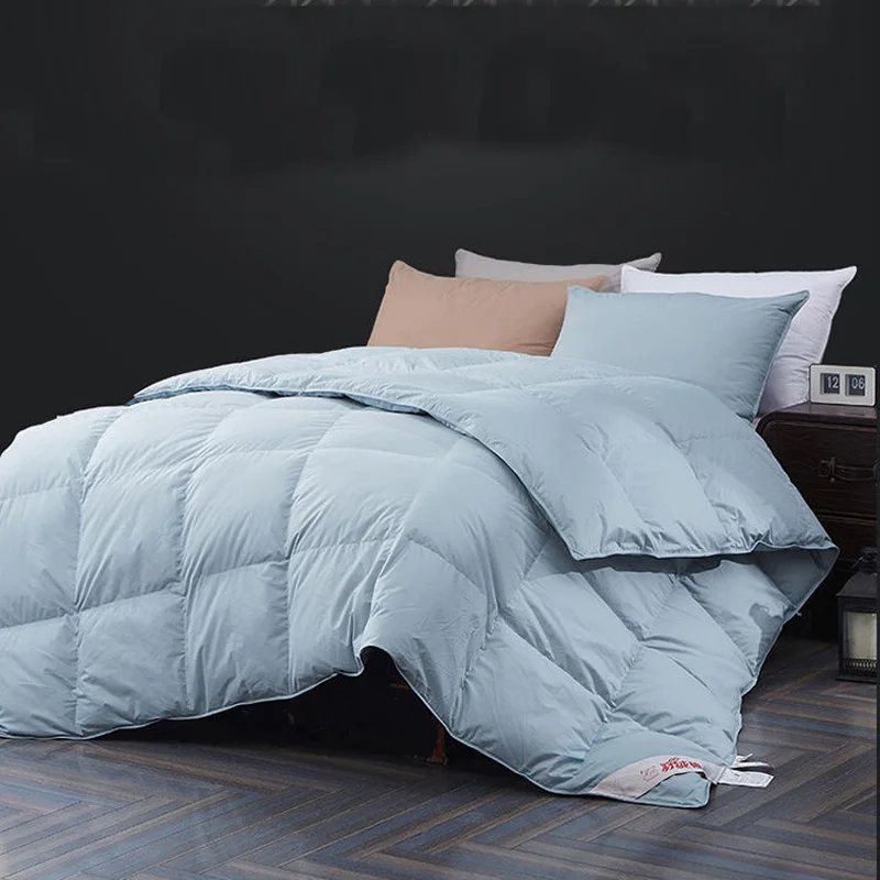 Luxury Duck/Goose Down Duvet Blanket Quilted Quilt Twin Single Queen Supper King Size Comforter Thick Winter Blanket Solid Color
Luxury Duck/Goose Down Duvet Blanket Quilted Quilt Twin Single Queen Supper King Size Comforter Thick Winter Blanket Solid Color