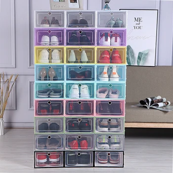 6 Pcs Plastic Storage Container Candy Colors Shoes Box Organizer For Things Modern Storage Organizer Colorful For Storing Shoes
6 Pcs Plastic Storage Container Candy Colors Shoes Box Organizer For Things Modern Storage Organizer Colorful For Storing Shoes