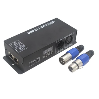 4CH RGBW DMX 512 Decoder Led Controller 4 Channel x 4A for LED Strip Light DC12-24V
4CH RGBW DMX 512 Decoder Led Controller 4 Channel x 4A for LED Strip Light DC12-24V