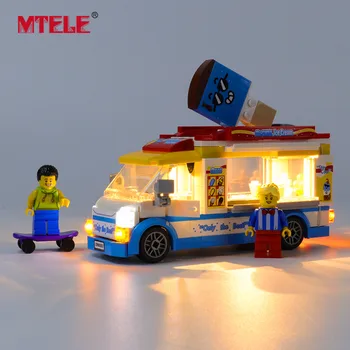 MTELE Brand LED Light Up Kit For City Series Ice-Cream Truck Toys Lighting Set Compatible With 60253 
MTELE Brand LED Light Up Kit For City Series Ice-Cream Truck Toys Lighting Set Compatible With 60253
