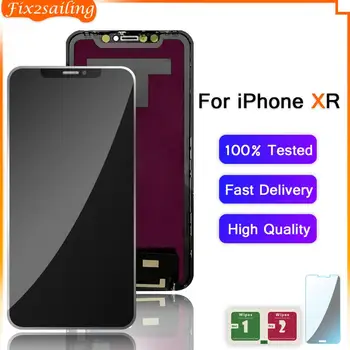 100% New LCD Display Screen For iPhone XR Touch Screen Replacement Display LCD Screen For iPhone iPhone XR Good tested
100% New LCD Display Screen For iPhone XR Touch Screen Replacement Display LCD Screen For iPhone iPhone XR Good tested
