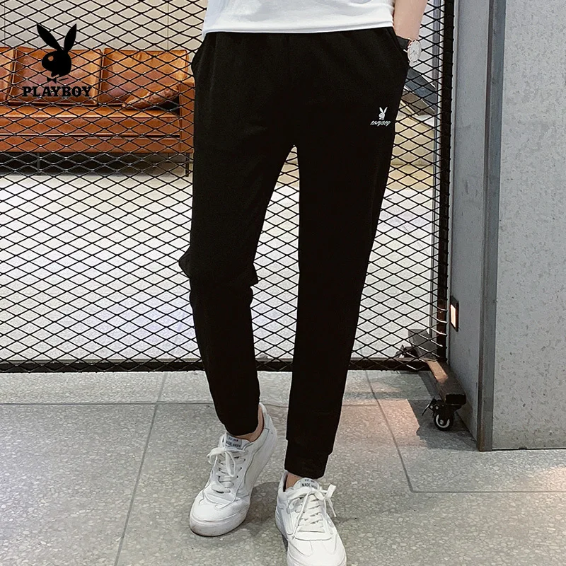 PLAYBOY Fashion Men Korean-style Slim Fit Solid Color Minimalist Version of Casual Trousers Men's
PLAYBOY Fashion Men Korean-style Slim Fit Solid Color Minimalist Version of Casual Trousers Men's