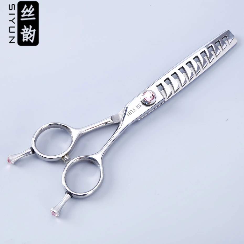 

SI YUN 6.0inch(17.00cm) 10teeth WT60 Model Of High Quality Professional Hairdressing Tools Thinning Scissors Salon Scissors