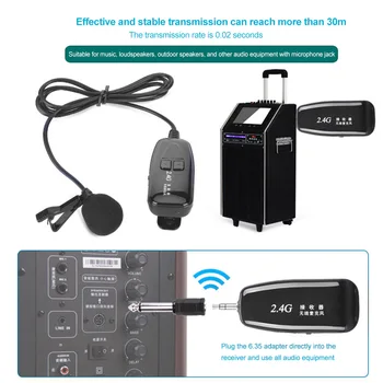 2.4G USB Rechargeable 2 In 1 Teaching Promotion Wireless Microphone Handheld Guide 50M Multifunction For Smartphones Speech
2.4G USB Rechargeable 2 In 1 Teaching Promotion Wireless Microphone Handheld Guide 50M Multifunction For Smartphones Speech