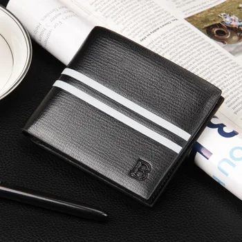 Casual Men's Wallets Leather Solid Luxury Wallet Men Pu Leather Slim Bifold Short Purses Credit Card Holder Business Male Purse 
Casual Men's Wallets Leather Solid Luxury Wallet Men Pu Leather Slim Bifold Short Purses Credit Card Holder Business Male Purse