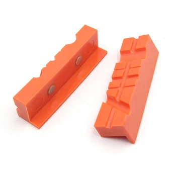 4.5inch Magnetic Vise Tongs Protector Protective Jaws Face Pads Multi-Groove Design Tools Protector for Wood Metal Protection
4.5inch Magnetic Vise Tongs Protector Protective Jaws Face Pads Multi-Groove Design Tools Protector for Wood Metal Protection