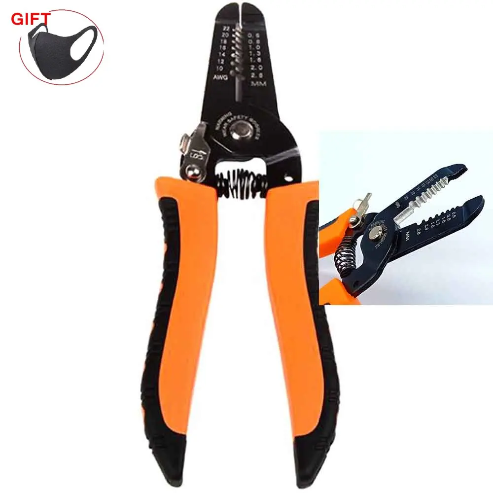 Cutting Pliers Cable Multifunctional Stripping Pliers Manual Wire Stripper Crimping Pliers Automatic Terminal Crimping Tools
Cutting Pliers Cable Multifunctional Stripping Pliers Manual Wire Stripper Crimping Pliers Automatic Terminal Crimping Tools