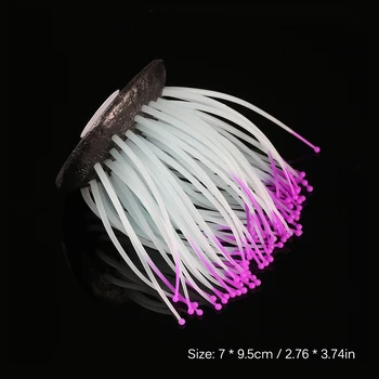 Artificial Silicone Sea Anemone with Glowing Effect for Fish Tank Aquarium Ornament Decoration
Artificial Silicone Sea Anemone with Glowing Effect for Fish Tank Aquarium Ornament Decoration