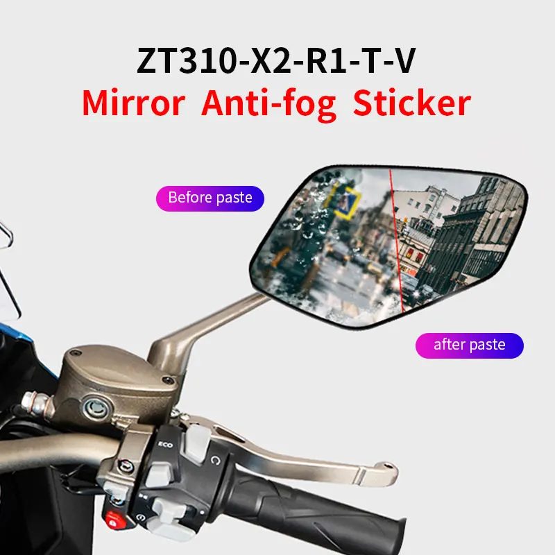For Zontes ZT310-X2-R1-T-V-Mirror Film Rainproof and Anti-fog Film Rearview Mirror Film Reverse Mirror Film
For Zontes ZT310-X2-R1-T-V-Mirror Film Rainproof and Anti-fog Film Rearview Mirror Film Reverse Mirror Film