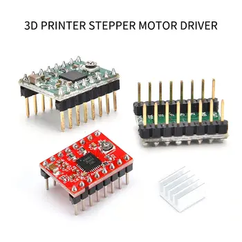 5pcs A4988 StepStick Stepper Driver + Heat sink For Reprap 3D Printer Parts Red Stepper Motor Driver With Heatsink Accessorie
5pcs A4988 StepStick Stepper Driver + Heat sink For Reprap 3D Printer Parts Red Stepper Motor Driver With Heatsink Accessorie