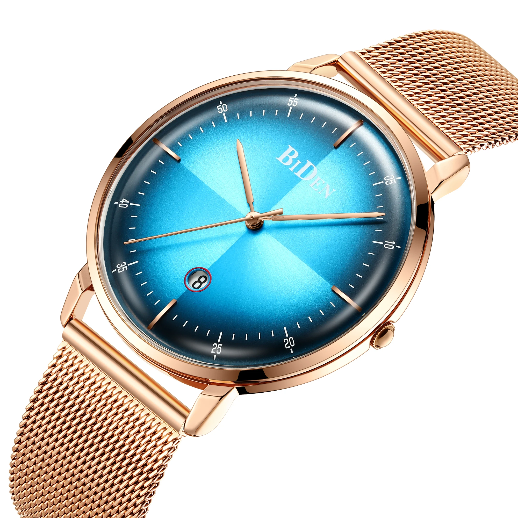 BIDEN Men's Watch Fashion Quartz Reloj Hombre Mesh Steel Wristwatches Multicolor Auto Date Waterproof Top Brand Unisex Watches
BIDEN Men's Watch Fashion Quartz Reloj Hombre Mesh Steel Wristwatches Multicolor Auto Date Waterproof Top Brand Unisex Watches