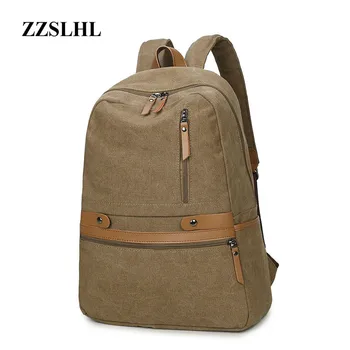 ZZSLHL New Men's Canvas Backpack School Bags For Teenage Boys Laptop Backpack Large Travel Bags Men Vintage Backpack Gray
ZZSLHL New Men's Canvas Backpack School Bags For Teenage Boys Laptop Backpack Large Travel Bags Men Vintage Backpack Gray