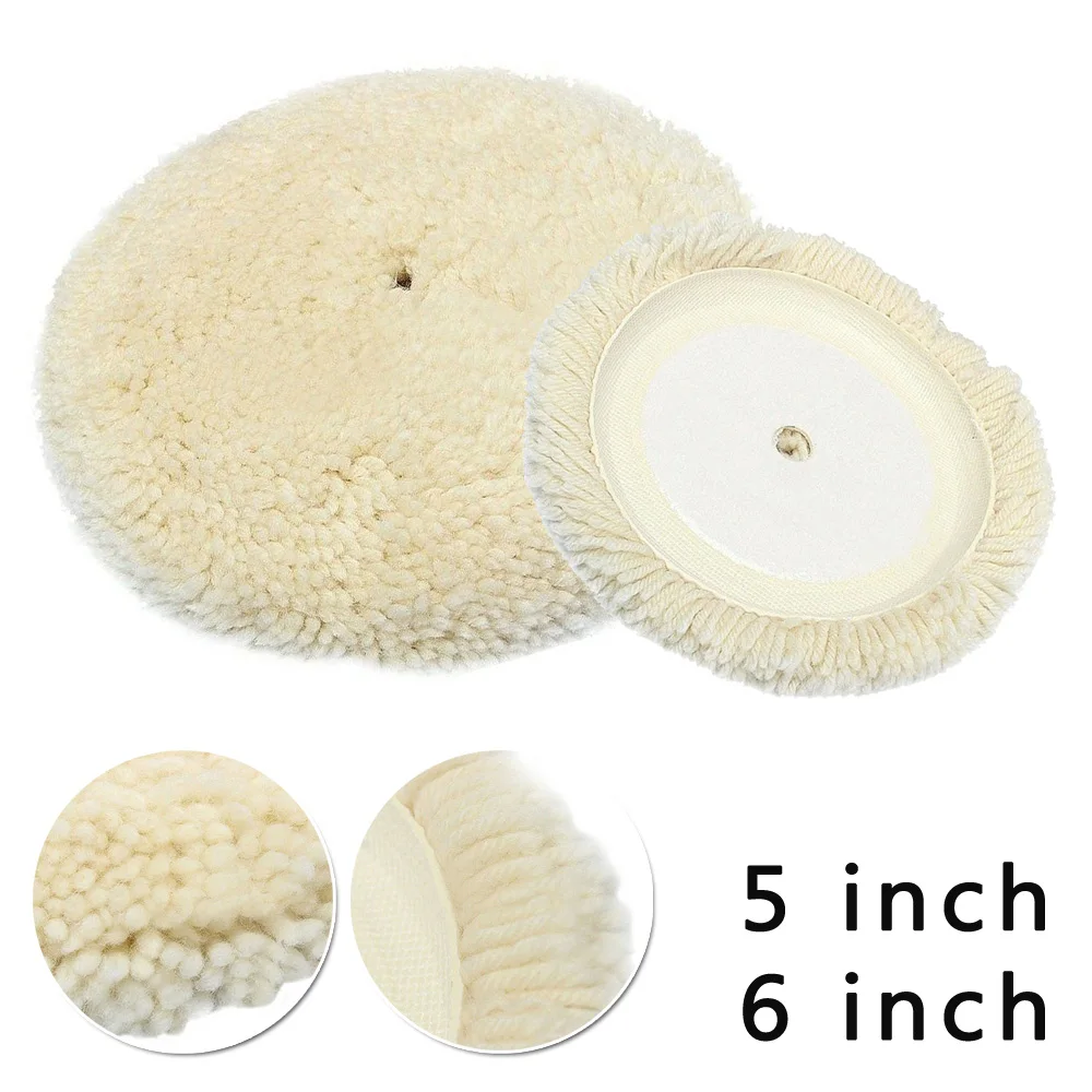 1 PC White Soft Wool Polished Bonnet Pad Of Grinding Polishing Machines Environmentally Friendly 5 Inch/ 6 Inch
1 PC White Soft Wool Polished Bonnet Pad Of Grinding Polishing Machines Environmentally Friendly 5 Inch/ 6 Inch