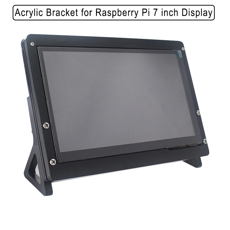 Акриловый чехол для Raspberry Pi 4 4B/3B +/3B с сенсорным экраном 7 / 5 дюймов | Компьютеры и