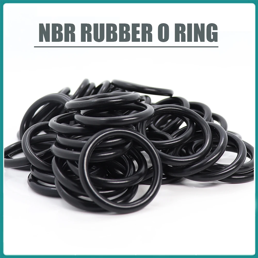 

CS4mm NBR Rubber O RING OD 205/210/215/220/225/230/235/240*4 mm 5PCS O-Ring Nitrile Gasket seal Thickness 4mm ORing