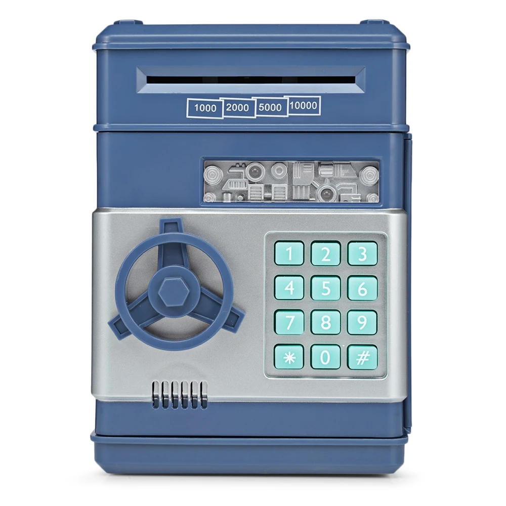Electronic Piggy Bank ATM Password Money Box Cash Coins Saving Box ATM Bank Safe Box Automatic Deposit Banknote Christmas Gift
Electronic Piggy Bank ATM Password Money Box Cash Coins Saving Box ATM Bank Safe Box Automatic Deposit Banknote Christmas Gift