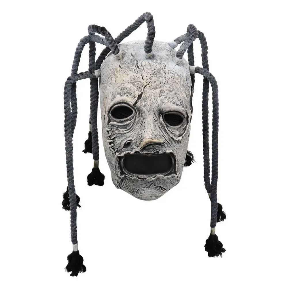 Scary Slipknot Braid Cosplay Mask Corey Taylor Latex Slipknot Mask Halloween Party Costume Props
Scary Slipknot Braid Cosplay Mask Corey Taylor Latex Slipknot Mask Halloween Party Costume Props